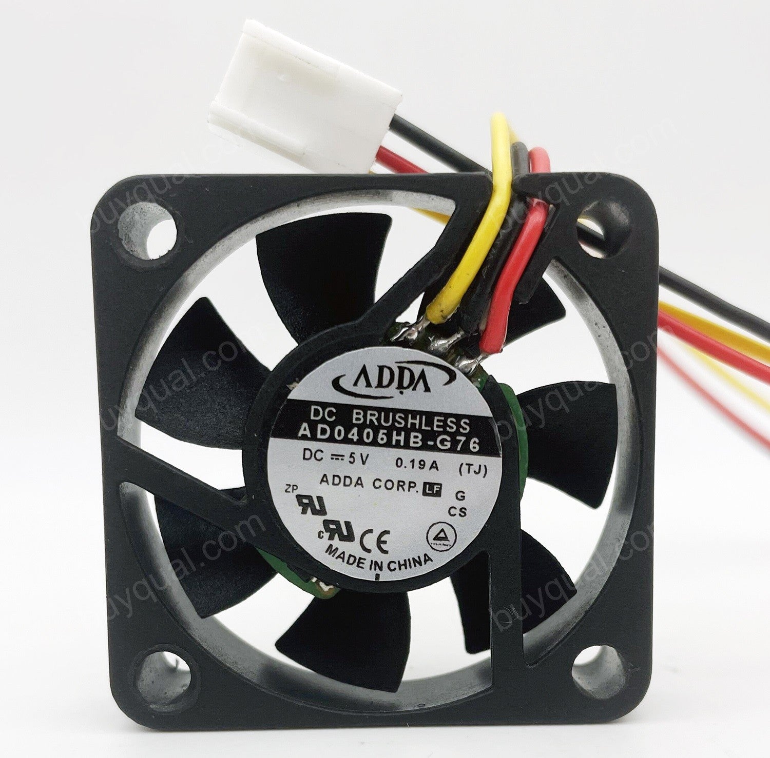 ADDA AD0405HB-G76 5V 0.19A 3wires Cooling Fan ADDA AD0405HB-G76 5V 0.19A 3wires Cooling Fan